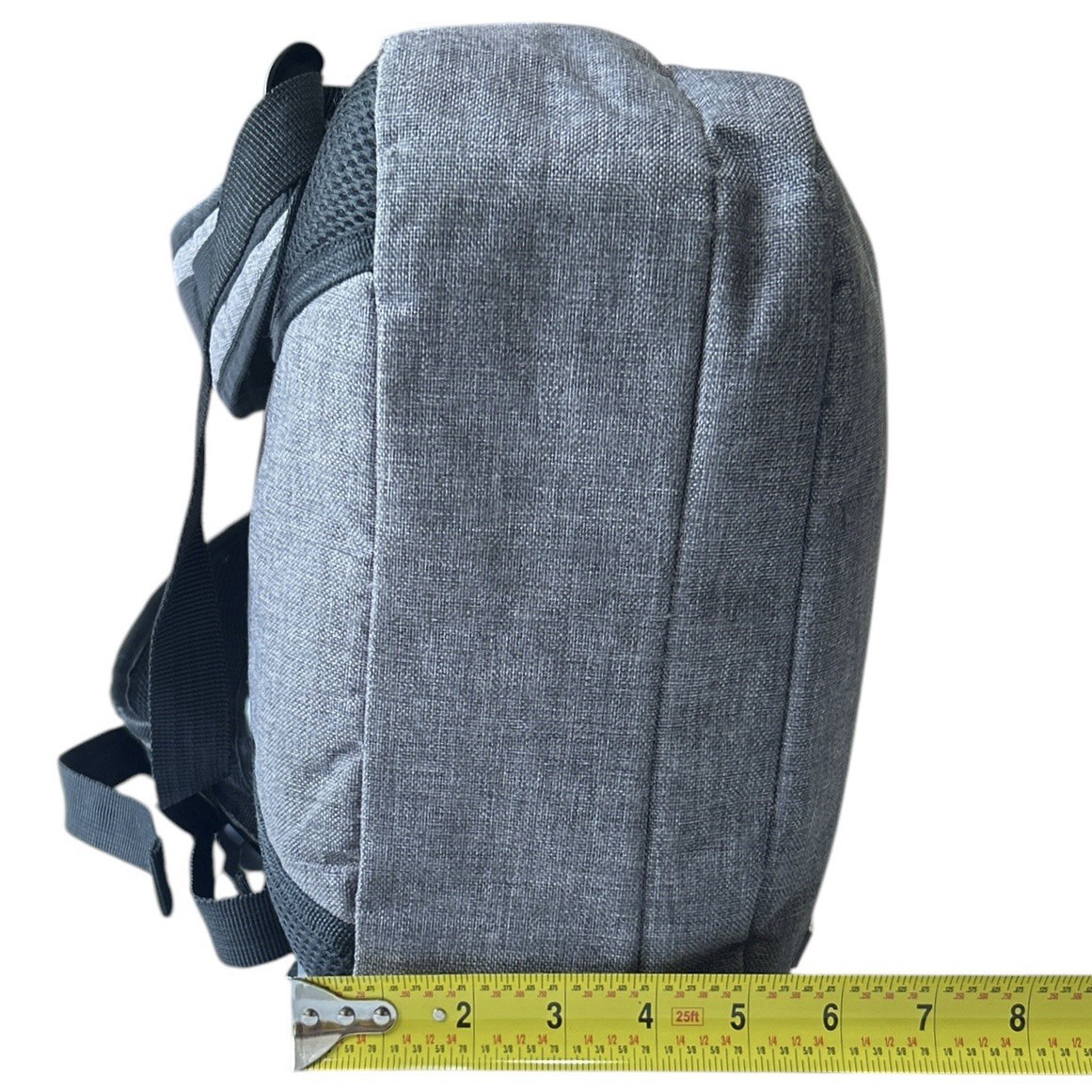 Kapston Pierce Carbyne Backpack Gray Black Sleek Modern Design Laptop School Bag