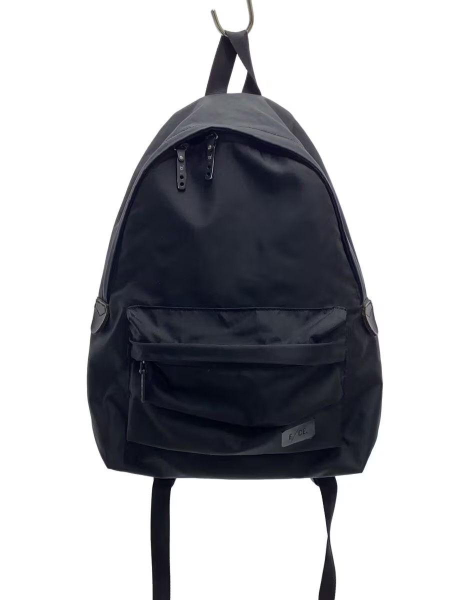 F CE Backpack Nylon Black Solid Color