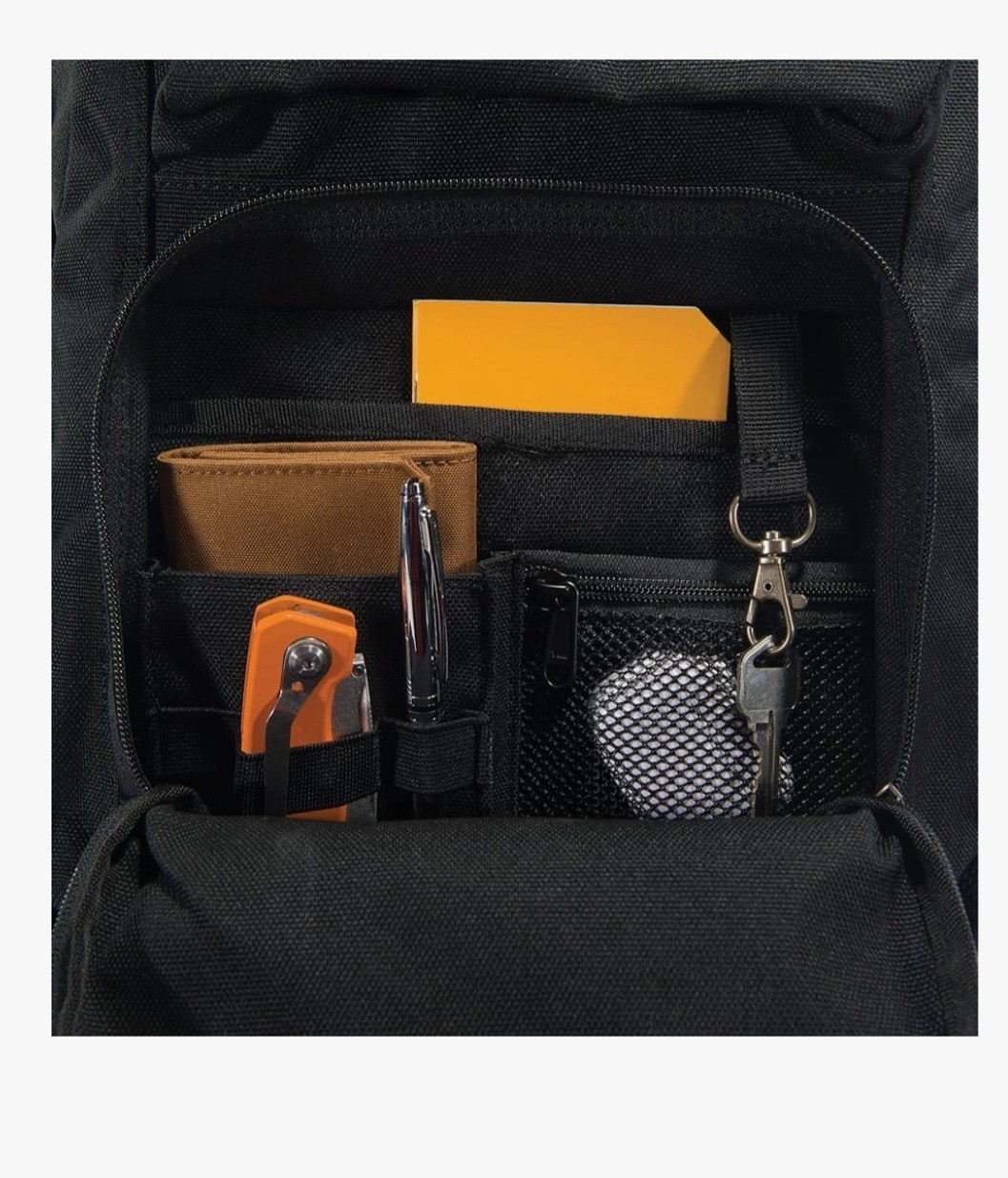 Carhartt Foundry Backpack 28L Black | Dual Compartment Heavy Duty Work Bag