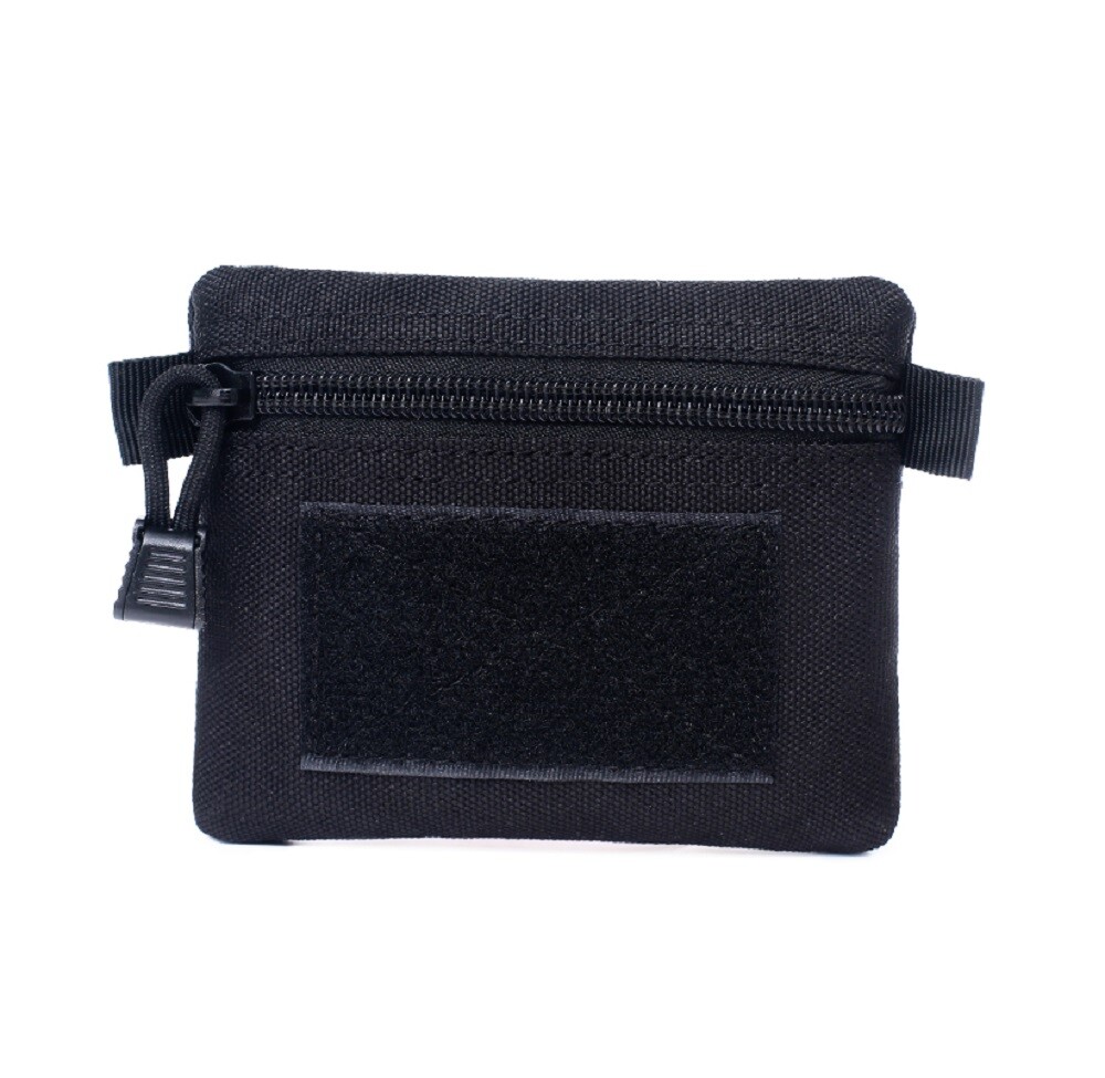 Outdoor Tactical Waist Bag Travel Card Coin Wallet Camping Hiking Zipper Pocket