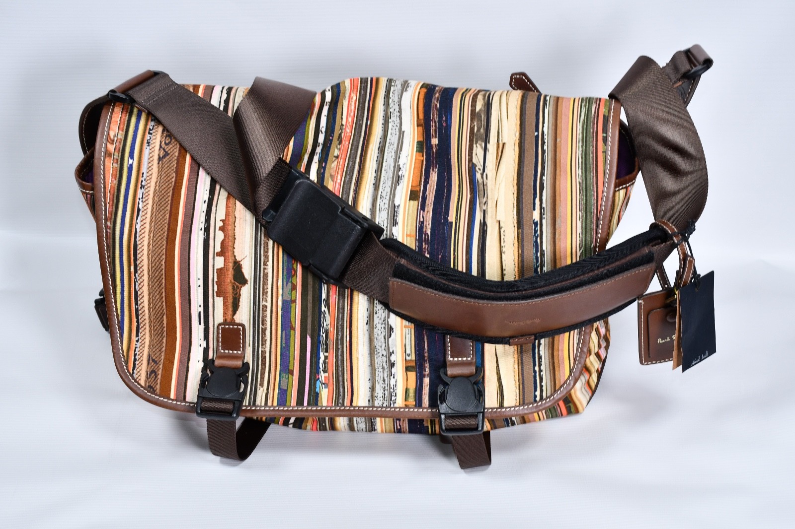 Paul Smith Bag Striped Messenger Bag Multicoloured
