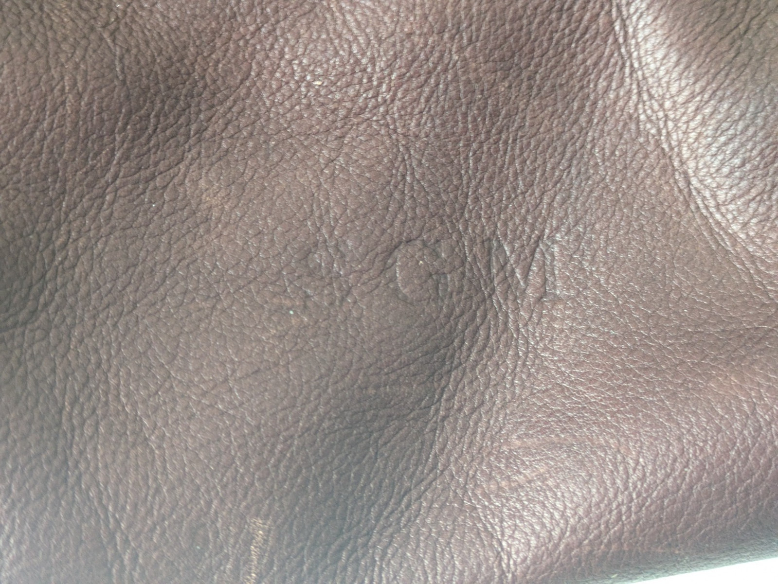 Clava Brown Genuine Leather Weekender Bag w/Removable Strap Footed Monogram