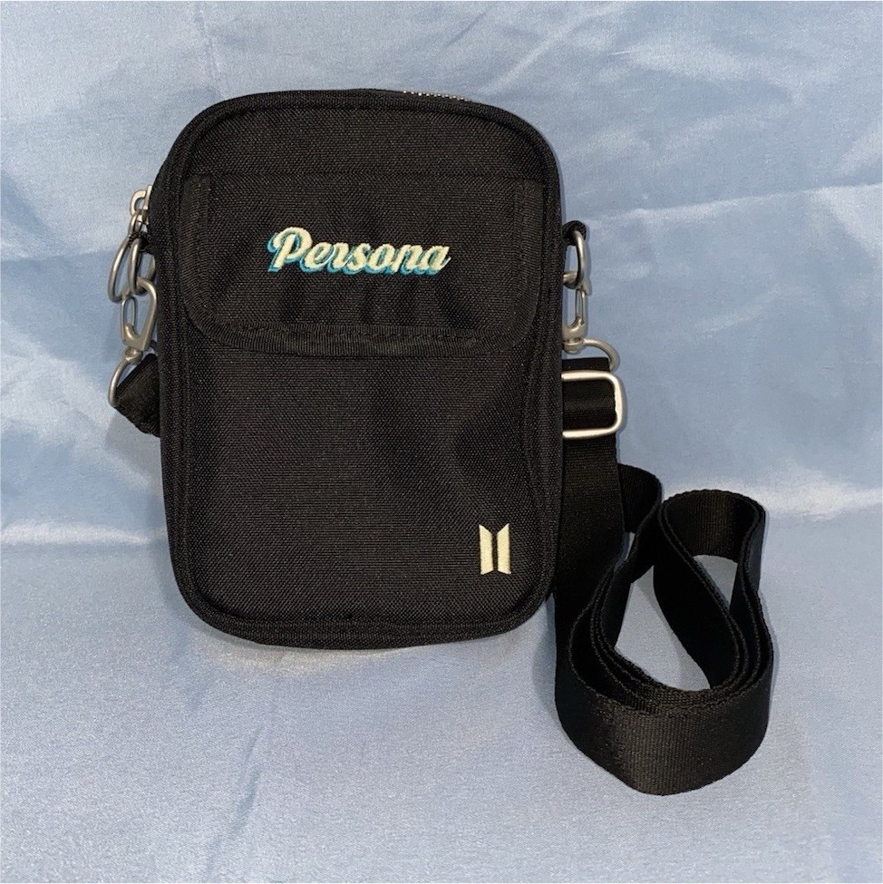 BTS Official Merch: BTS Persona Crossbody Bag With An Adjustable Strap – NEW
