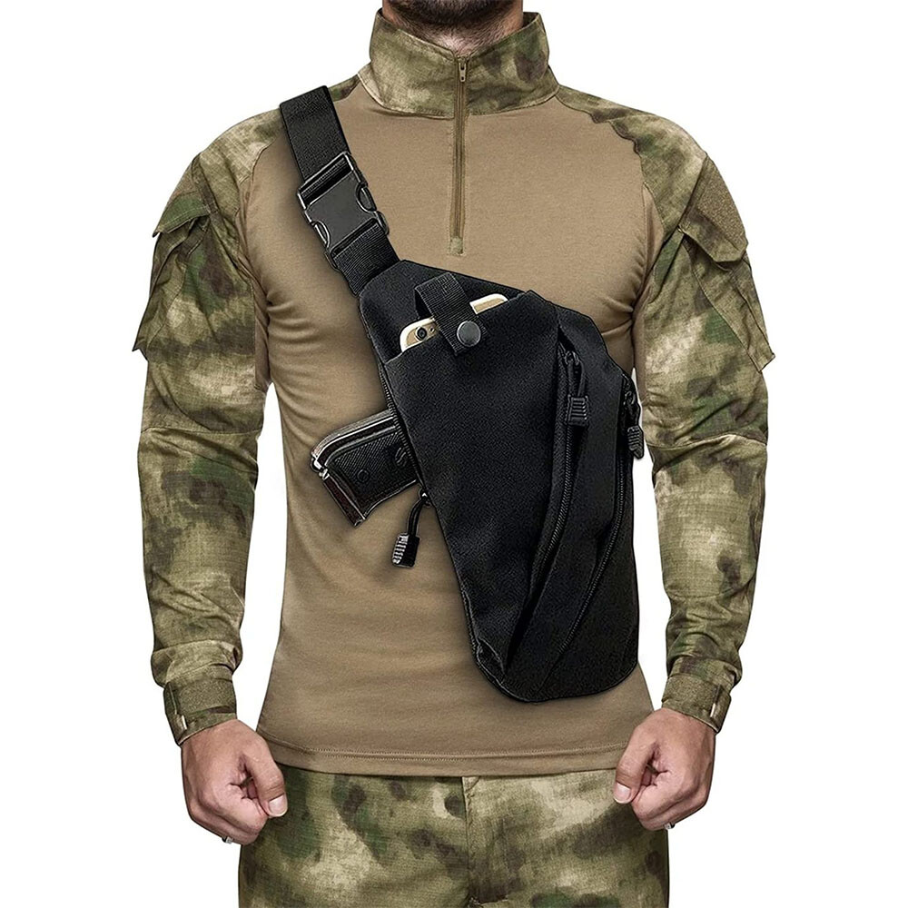 Waterproof Personal Shoulder Anti Theft Pocket Bag Men Portable Travel Casual