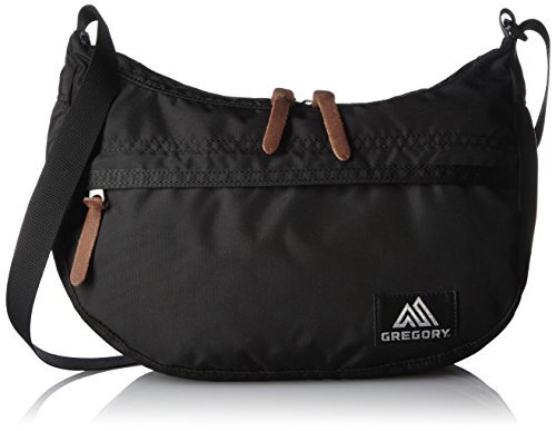 Gregory Satchel S (653441041) trekking shoulder bag: Black (H18.5xW30xD9.5cm)