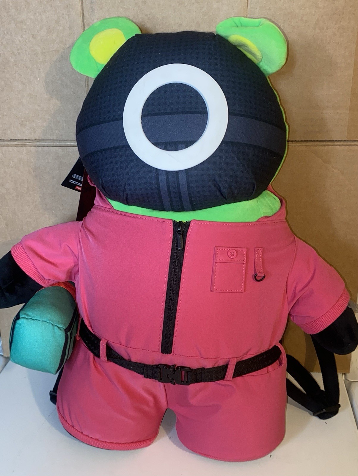SPRAYGROUND 2024 NEW NETFLIX SQUID GAME COLLAB PINK SOLDIERS BEAR BACKPACK VHTF