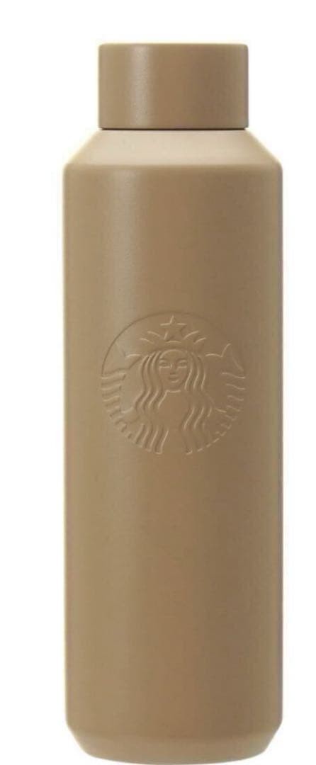 Starbucks Porter stainless steel bottle matte latte beige 591ml brand new