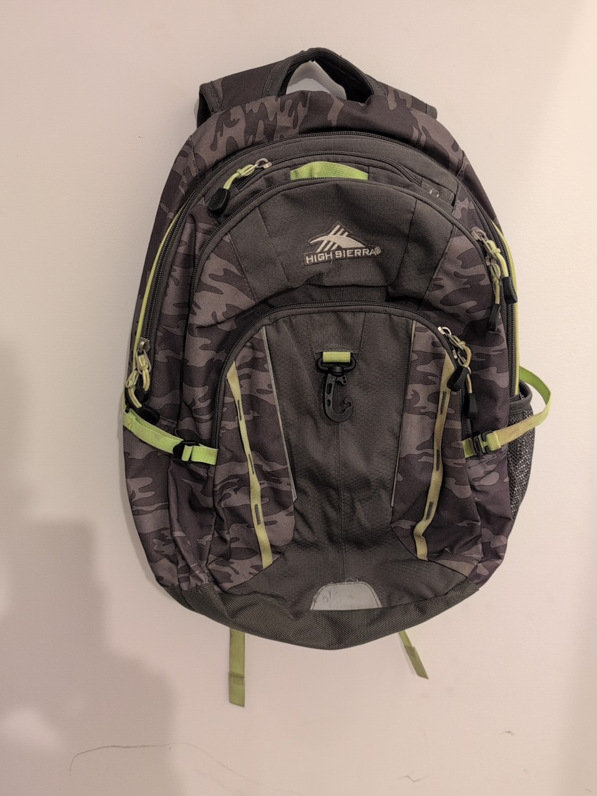 HIGH SIERRA Elite Business Backpack Fly-By Green/Gray Camo