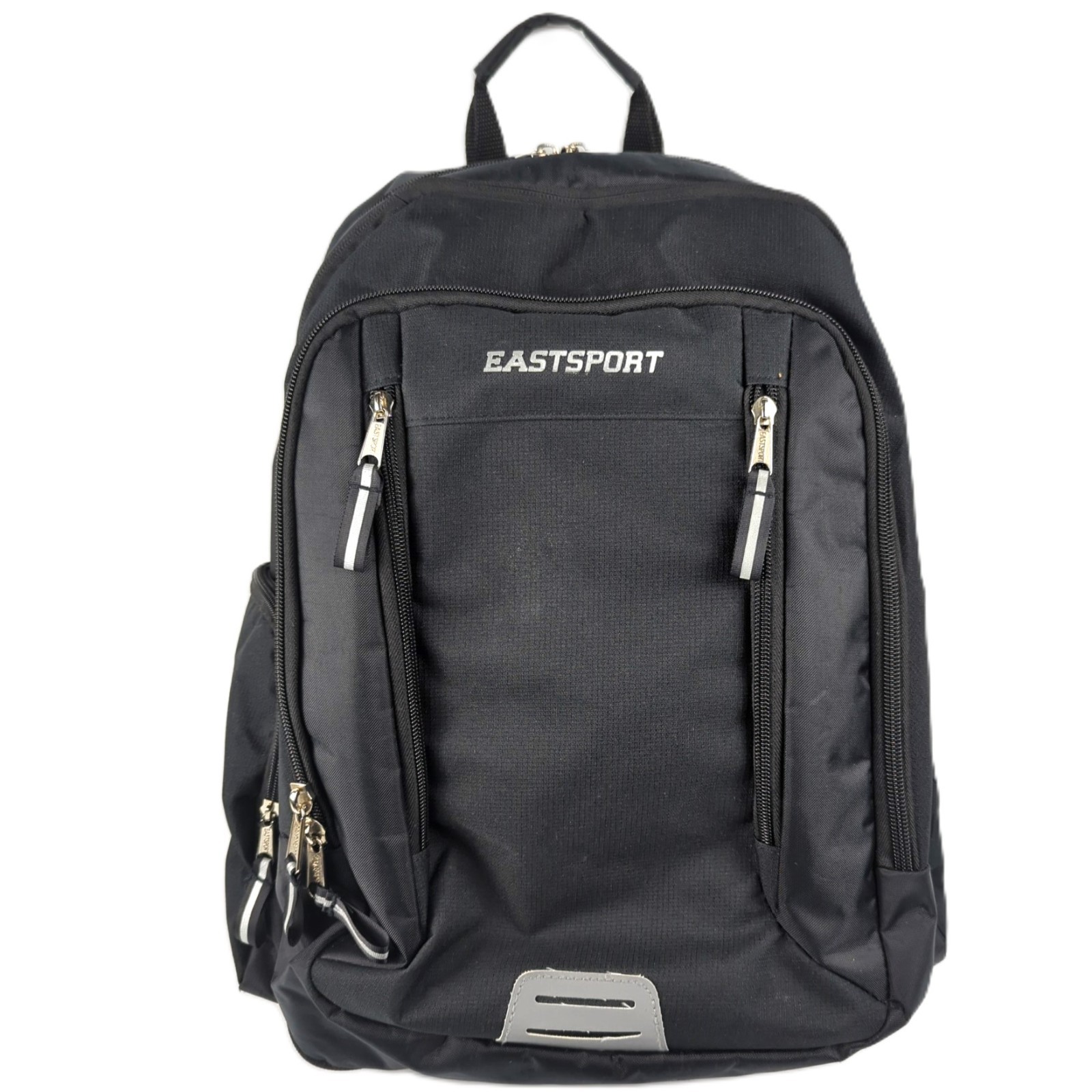 EASTSPORT Backpack Unisex XL Black Expandable 17in Laptop Multi Pocket Travel