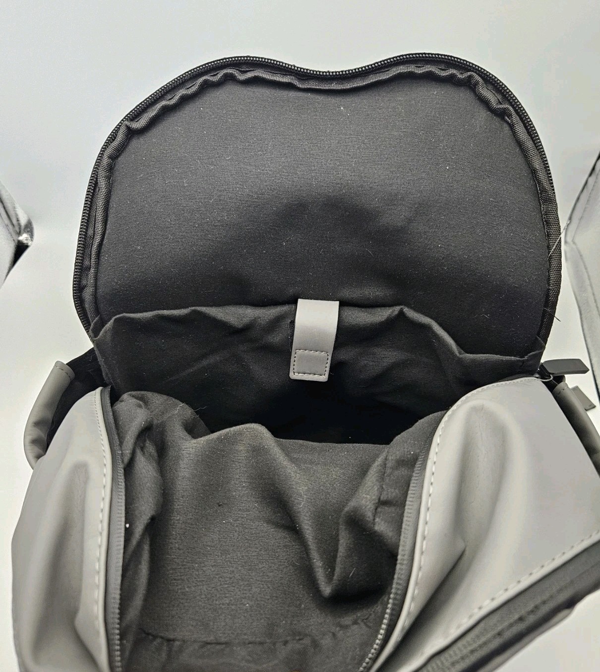 PAJAR PU Gray Backpack. Water Resistant Polyurethane. Pre-Owned