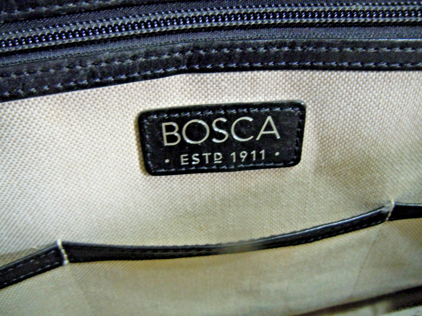 Bosca Old Leather/ Stringer Briefcase/ Italian Leather Luxury/ Large Capacity