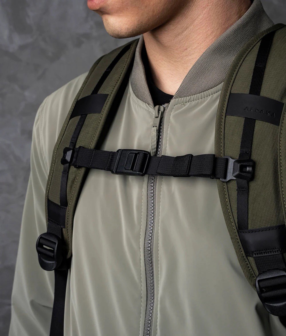 Alpaka Elements Backpack Green Axoflux 400D Ripstop Nylon *Brand New*