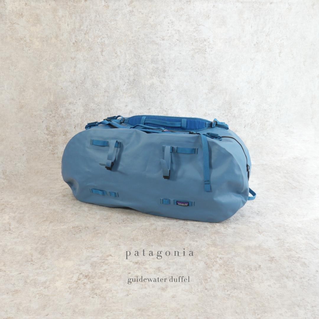 Patagonia Guidewater Duffel 80L Waterproof Duffel Bag Light Blue 2022
