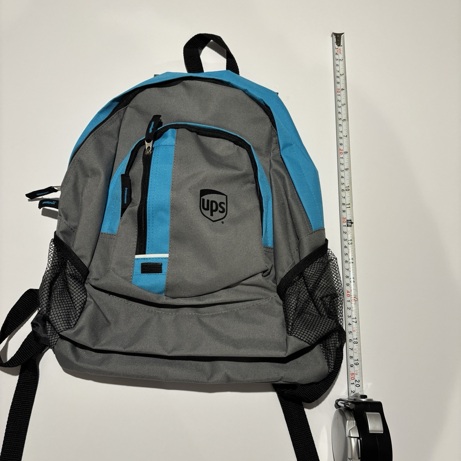 UPS Logo New Backpack Gray Blue
