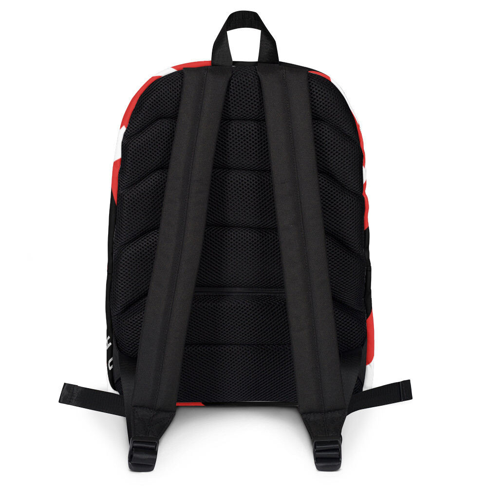 Elegant Maple Leaf Canadian Flag Backpack