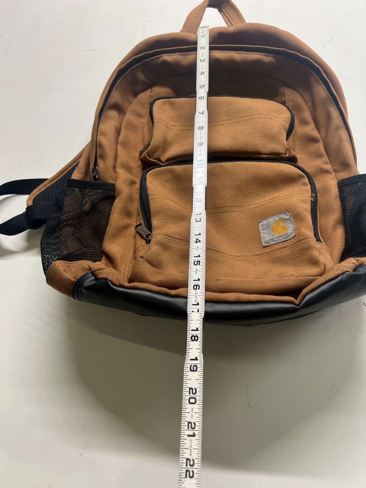 Carhartt Legacy Standard Work Backpack Brown Canvas Travel Hiking Outdoor Unisex
