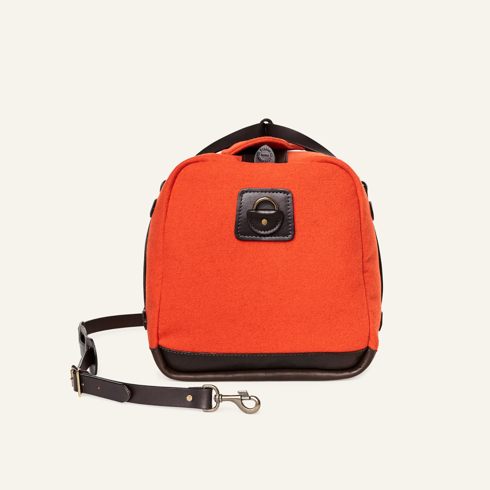 NWT Filson Mackinaw Wool Medium Duffle Made In USA Flame 20263593