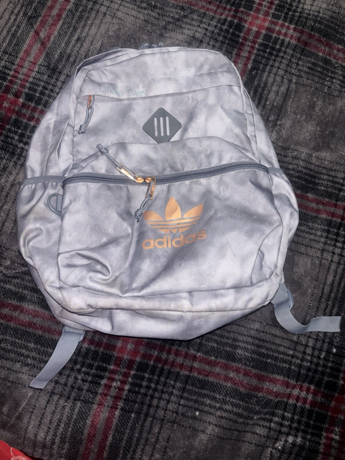 Adidas Trefoil Backpack 2.0 Grey School Sport Hiking Work Gray