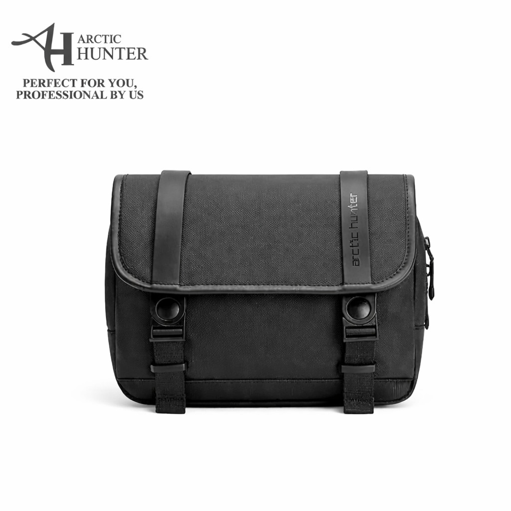Arctic Hunter Men Waterproof Crossbody Messenger Bag 9.7” iPad Shoulder Black