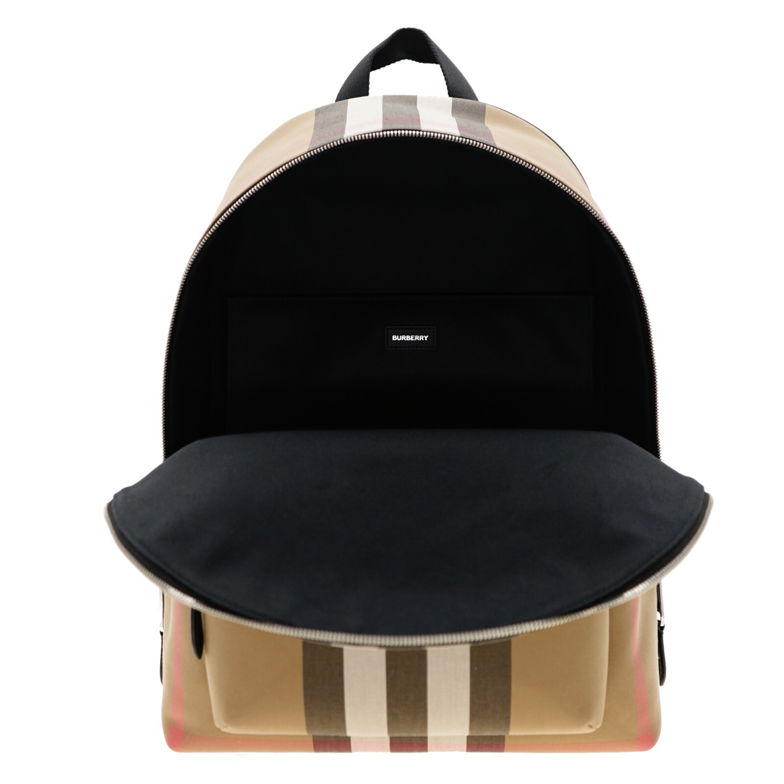 Burberry Jeff Backpack Check Canvas New