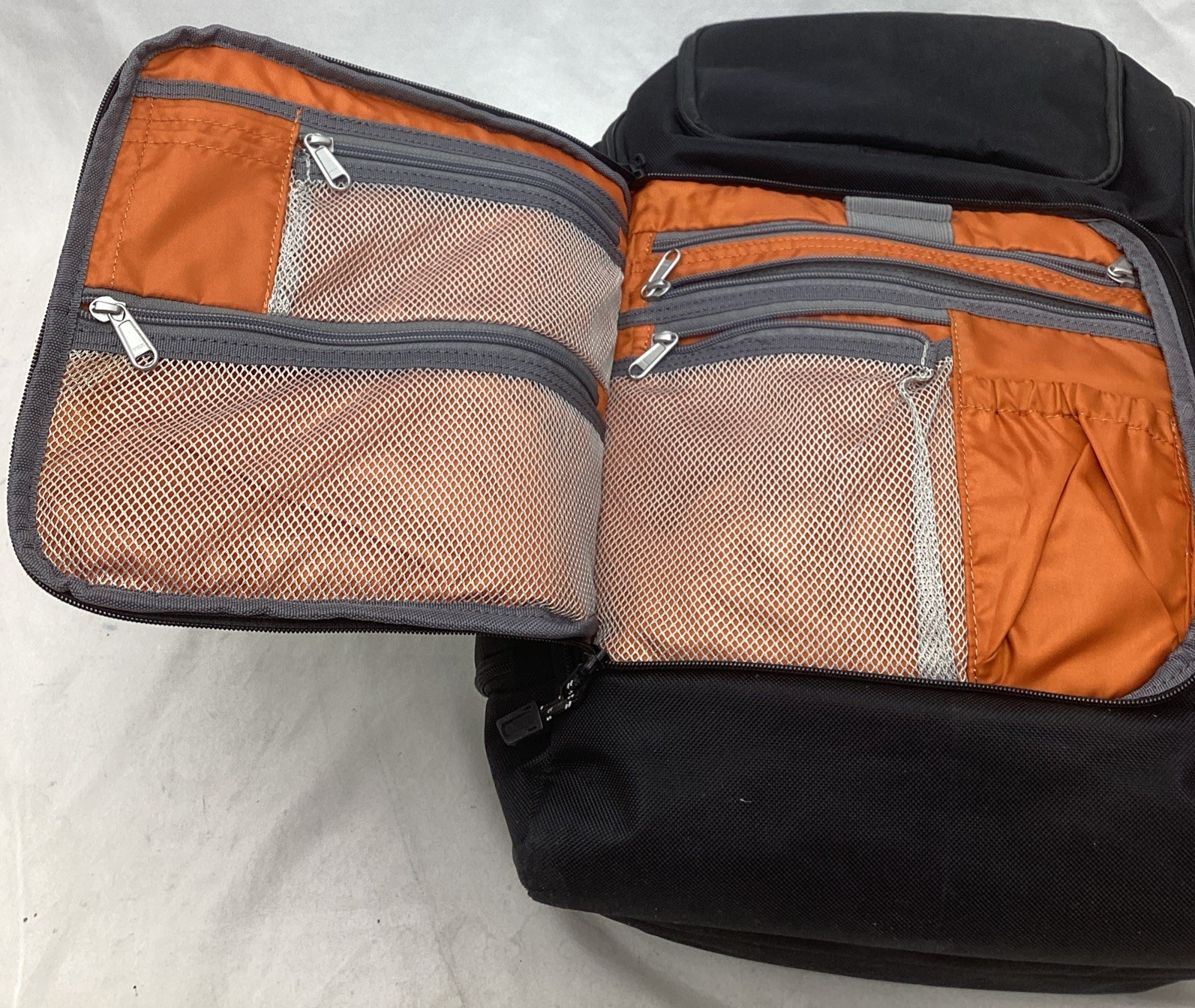 Ebags Black Padded Backpack Laptop Lots Of Pockets EB2146-16C