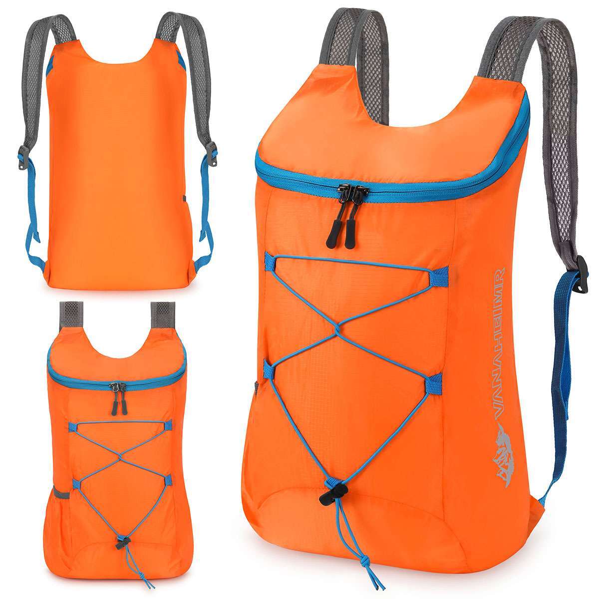 Ultra Lightweight Waterproof Foldable Backpack Bag Rucksack Shoulder Outdoor Gym