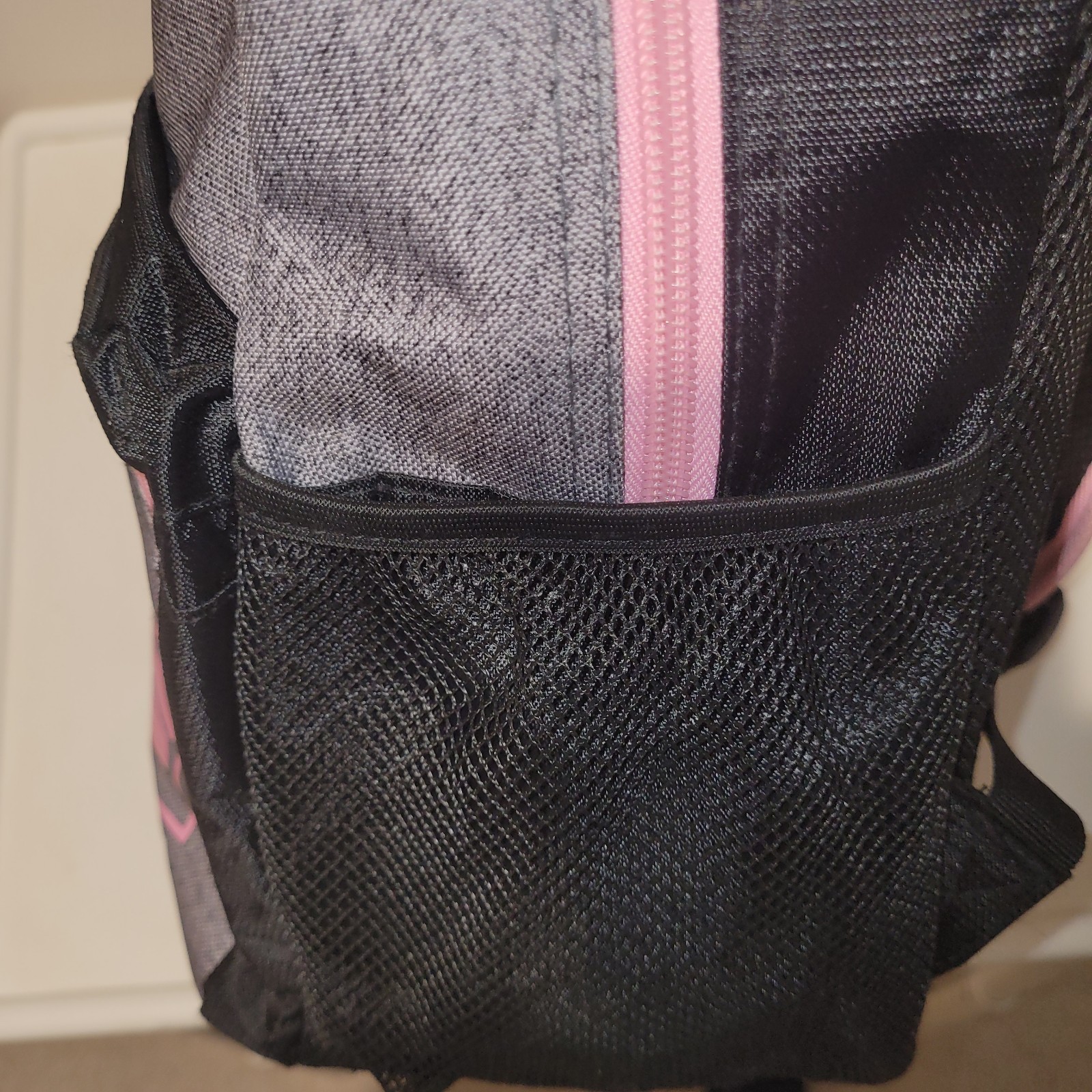 FILA Backpack~ Black/Grey/Pink & White Accents 15″ Multiuse Laptop/Tablet Sleeve
