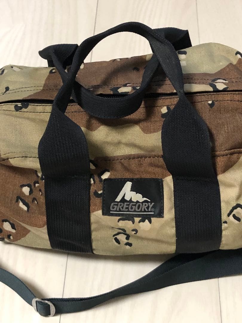 Gregory Old Logo Chocolate Chip Camo Shoulder Bag Made In The Usa Men’s Bags, B