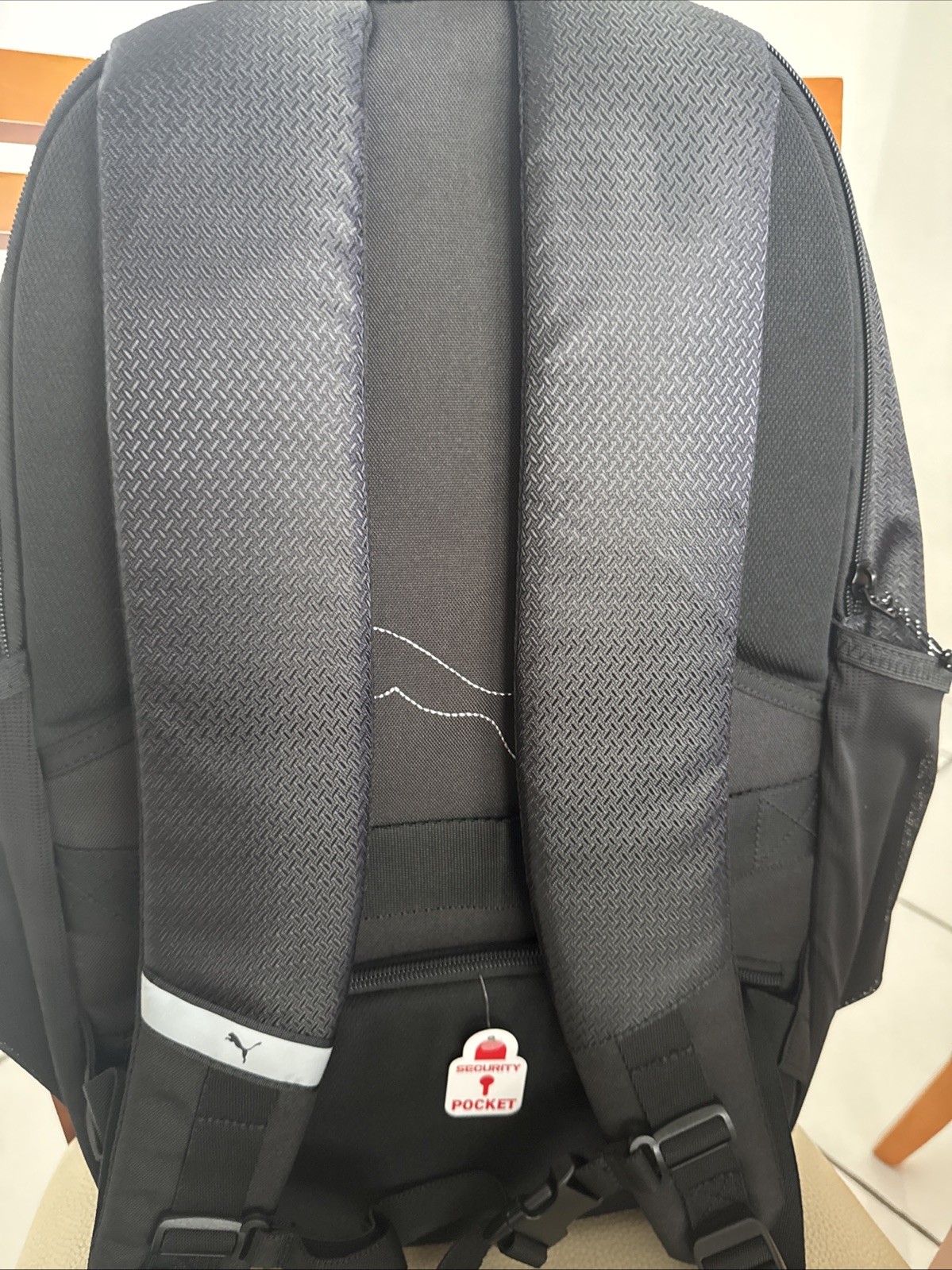 PUMA Backpack with Laptop Sleeve Inforced Base Black One Size