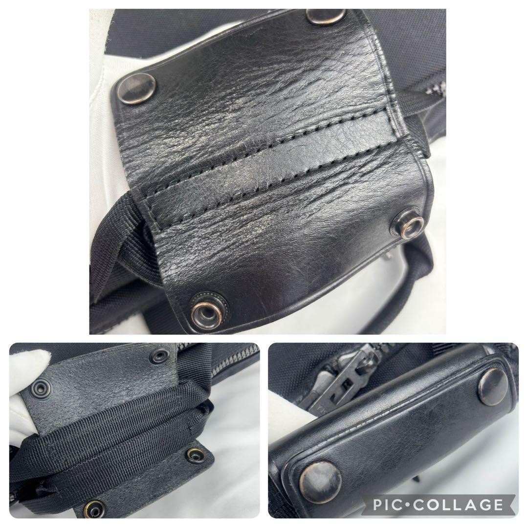 Porter Angle 2Way Briefcase Nylon Oxford Black 42cm/31cm/11cm