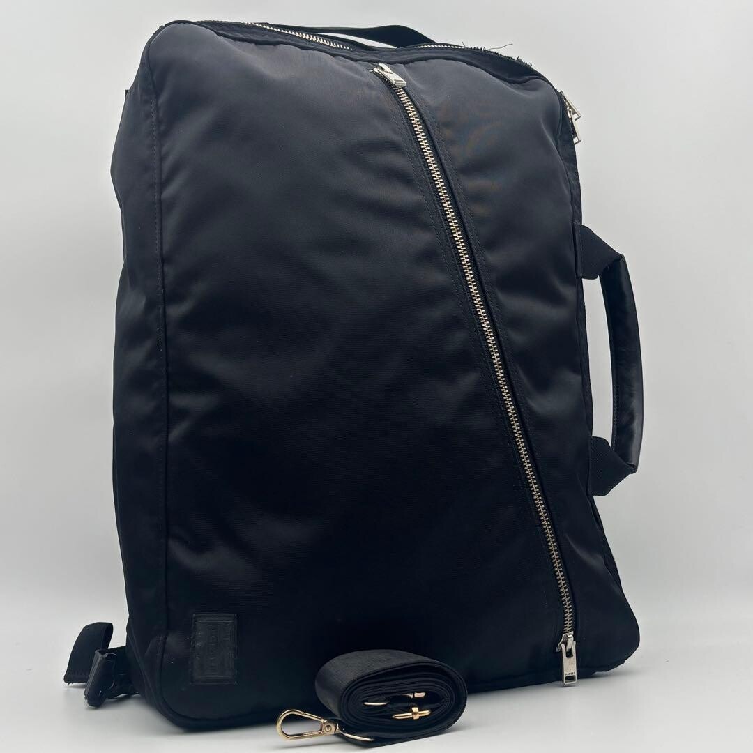 PORTER LIFT 3Way Briefcase Black Nylon Business Bag Backpack Japan 40cm 15.75in