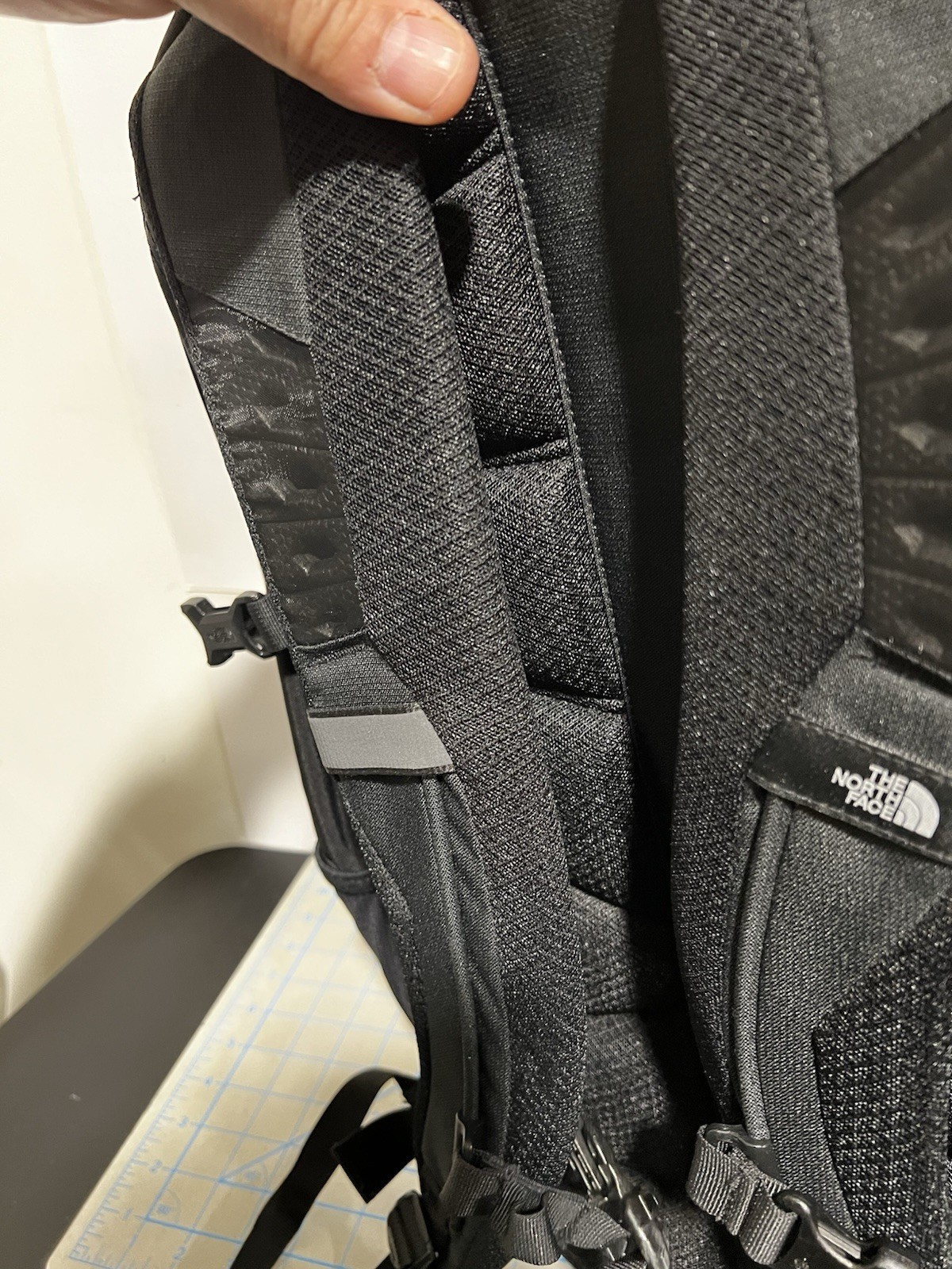 The North Face Fall Line Backpack TNF Black w/Logo Flexvent Hard Back