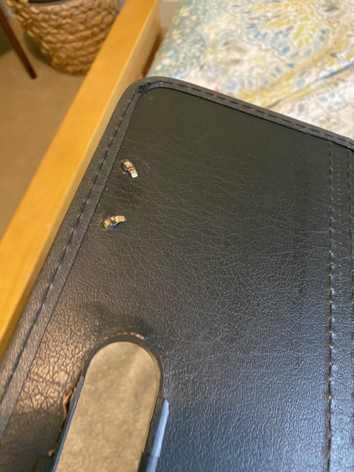 Vintage Black Briefcase