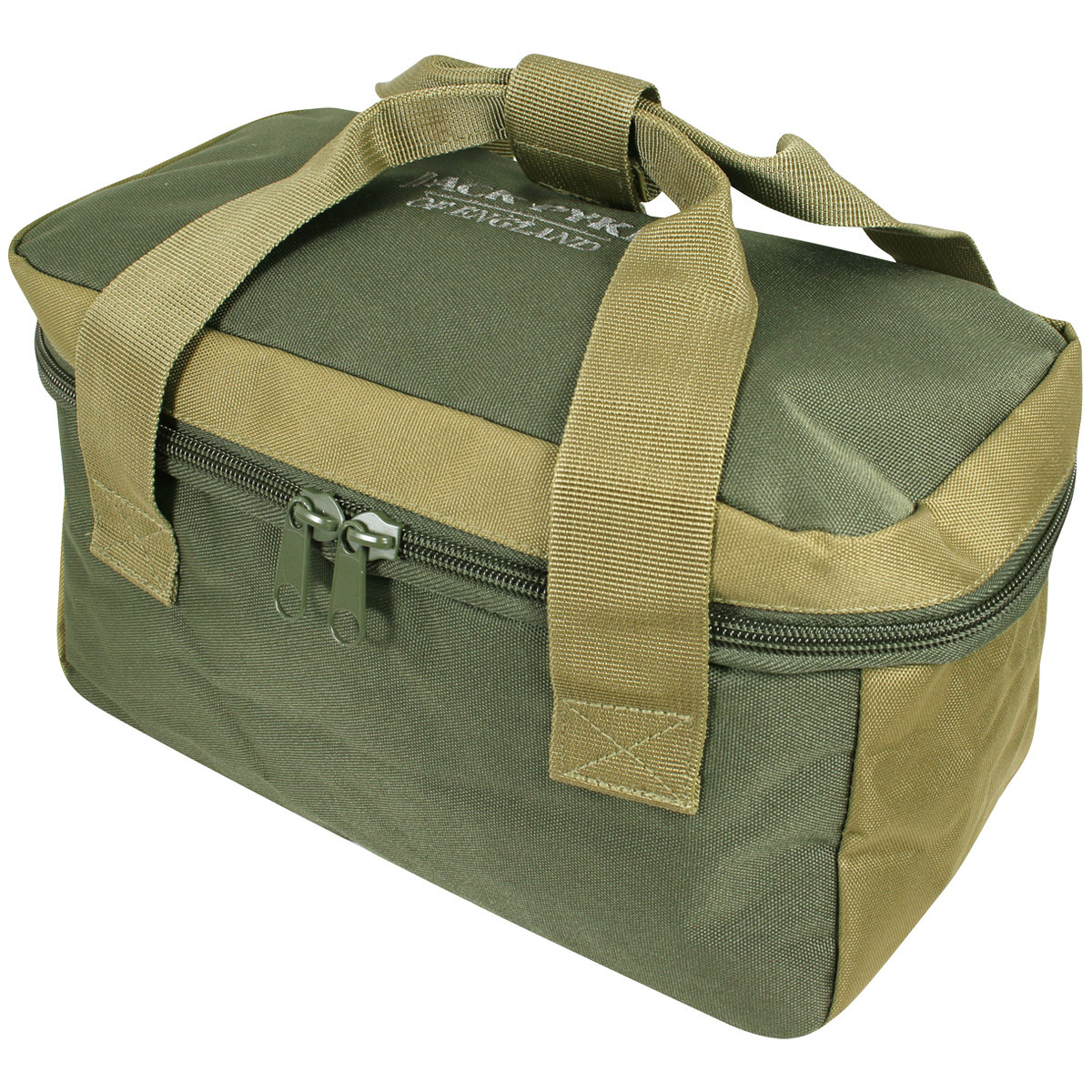 Jack Pyke Sporting Cartridge Carrier Shooting Ammo Carry Pack Hunting Green Tan