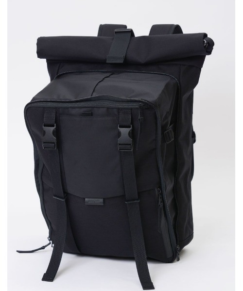 Master-Piece Masterpiece MSPC squared Backpack Black 224100 Made in Japan