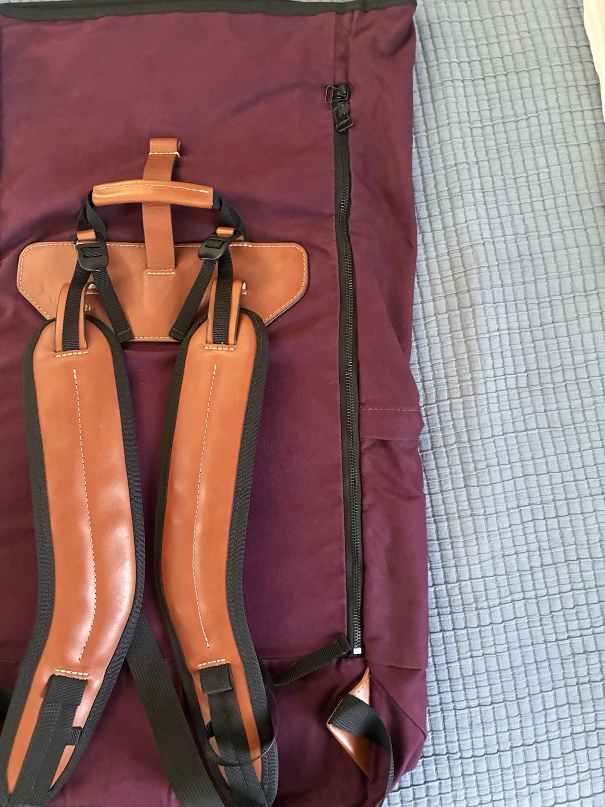 Tanner Goods Backpack Rucksack Burgundy
