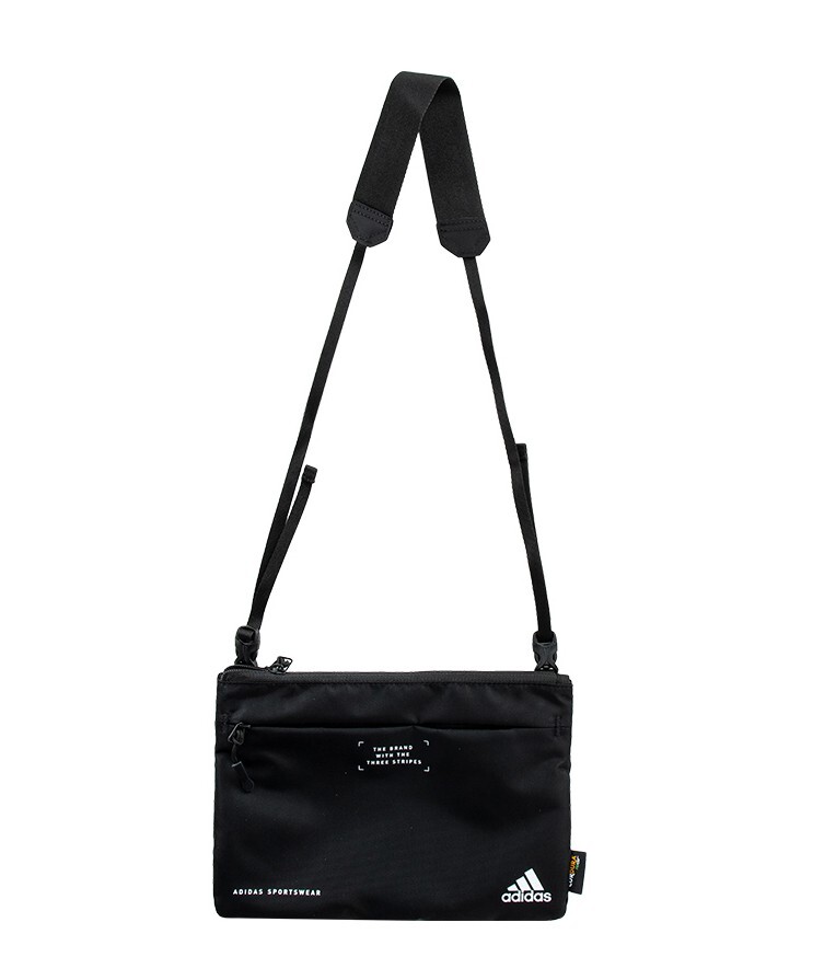 Adidas MH Sacoche Bag Unisex Sports Casual Training Gym Black Bag NWT IM5211