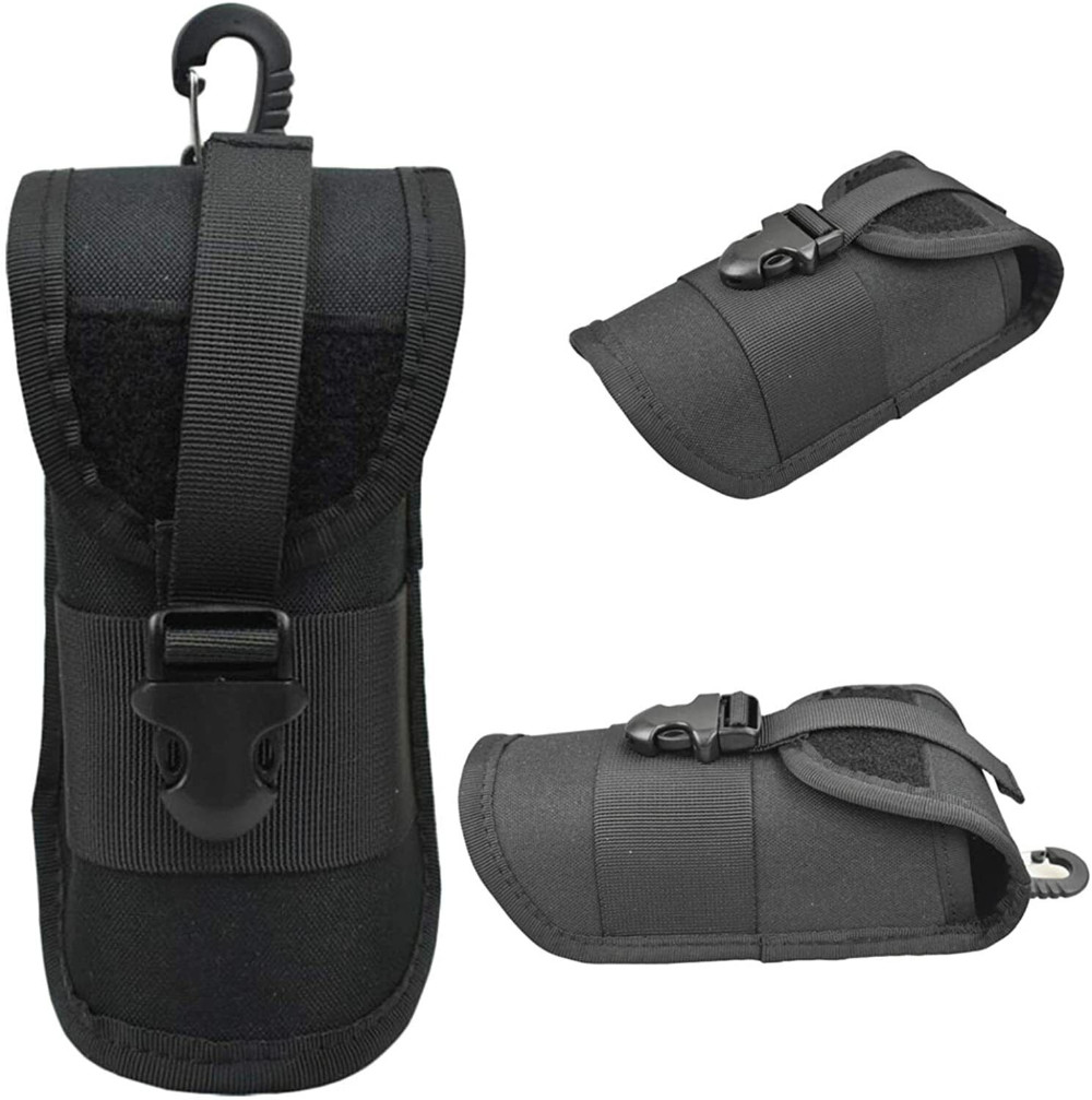 Tactical Sunglasses Hard Case Eyeglasses Sturdy Carrying Case with Belt Clip US