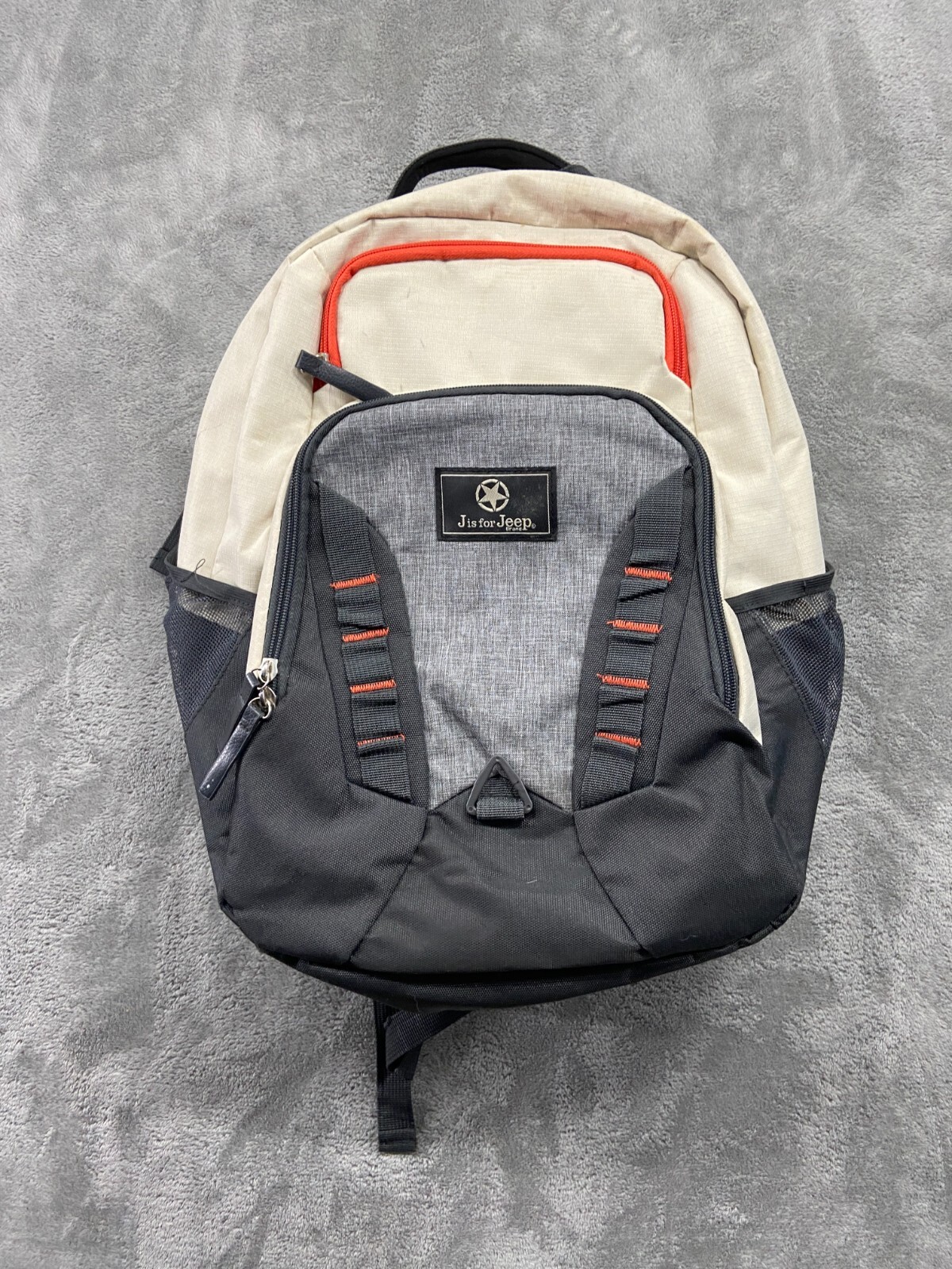 Jeep Travel Equipment Backpack Ivory Bookbag J Is For Jeep Gorpcore Hiking