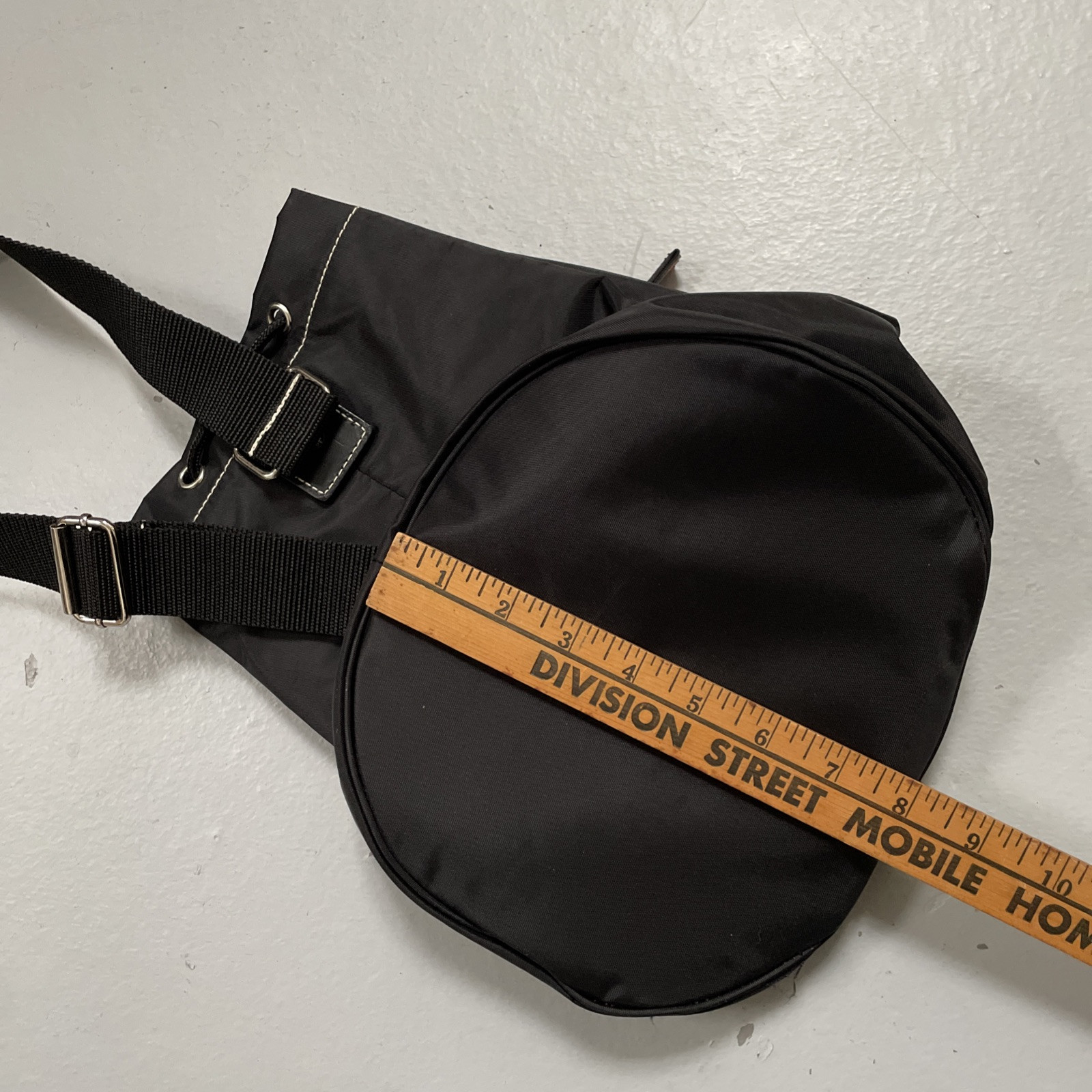 Vintage 1990s Polo Jeans Co Ralph Lauren Sling Shoulder Bag Travel Black NWT