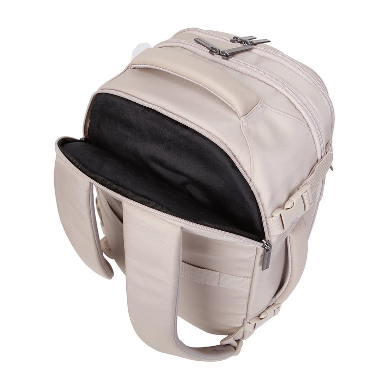 Nylon Travel Backpack W/ 15in Laptop Sleeve Durable Zippered Tote Bag Adventure