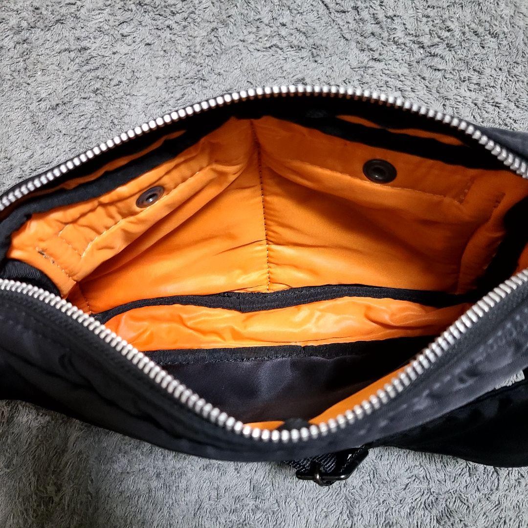 Yoshida Kaban PORTER Tanker Waist Bag Black Body Bag Japan Excellent Condition