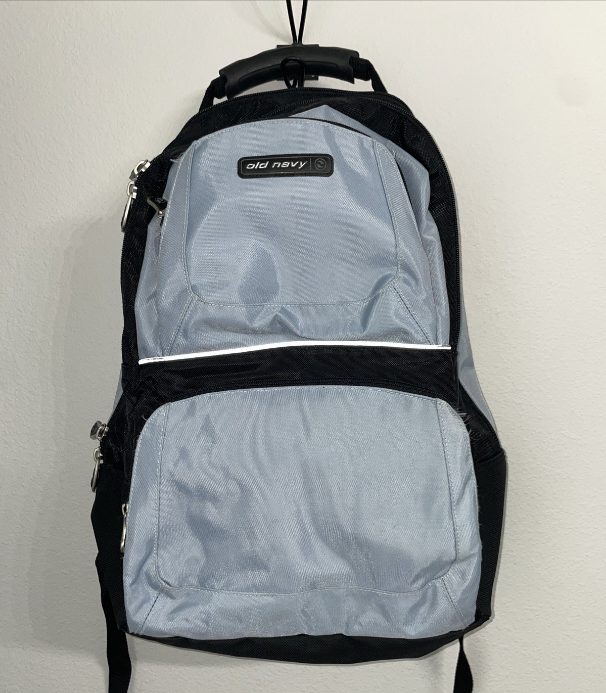 VTG Old Navy Blue Backpack School Travel Y2K