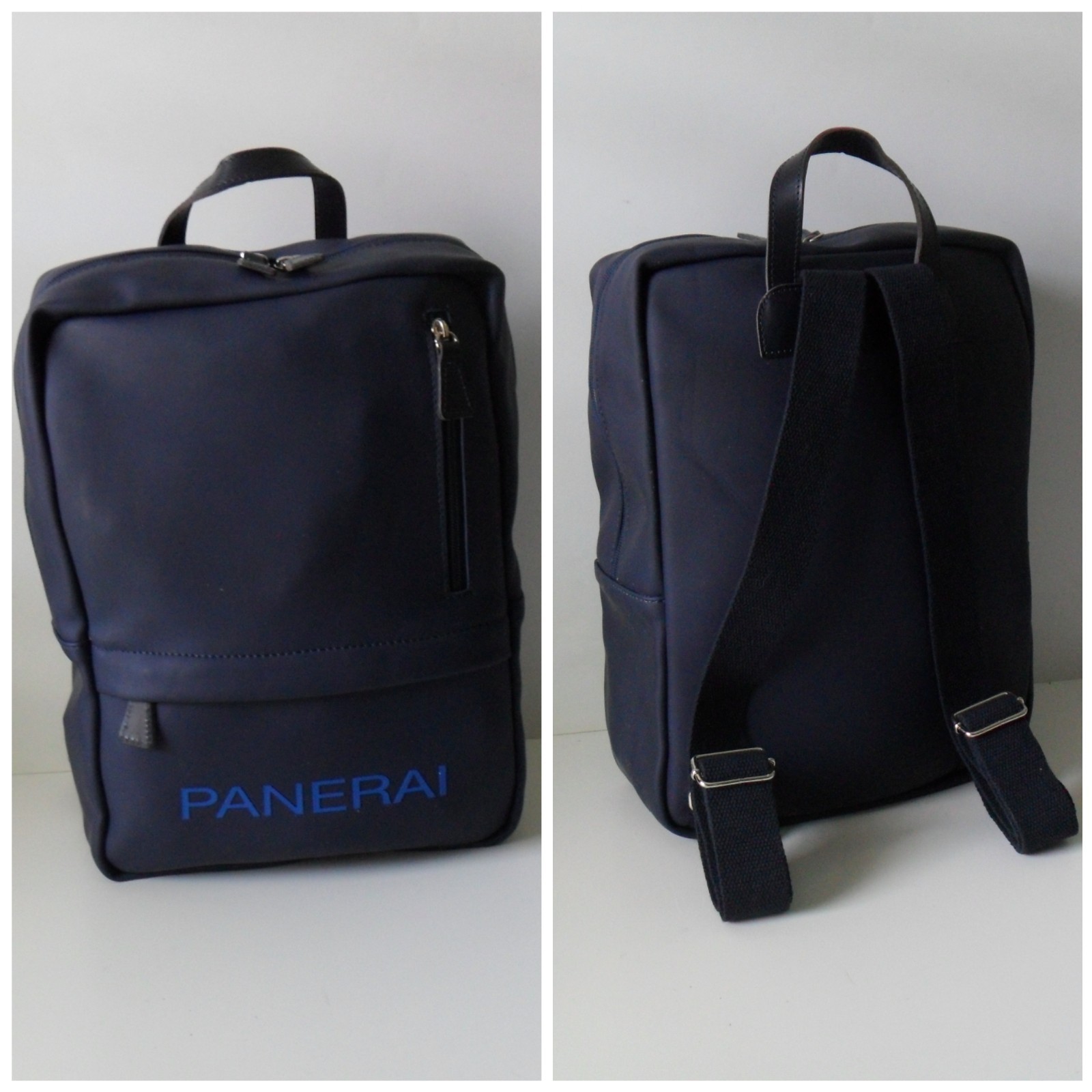 PANERAI Backpack – Beautiful PANERAI Blue – RARE Find! Never Used! 16″ x 11″x 6″