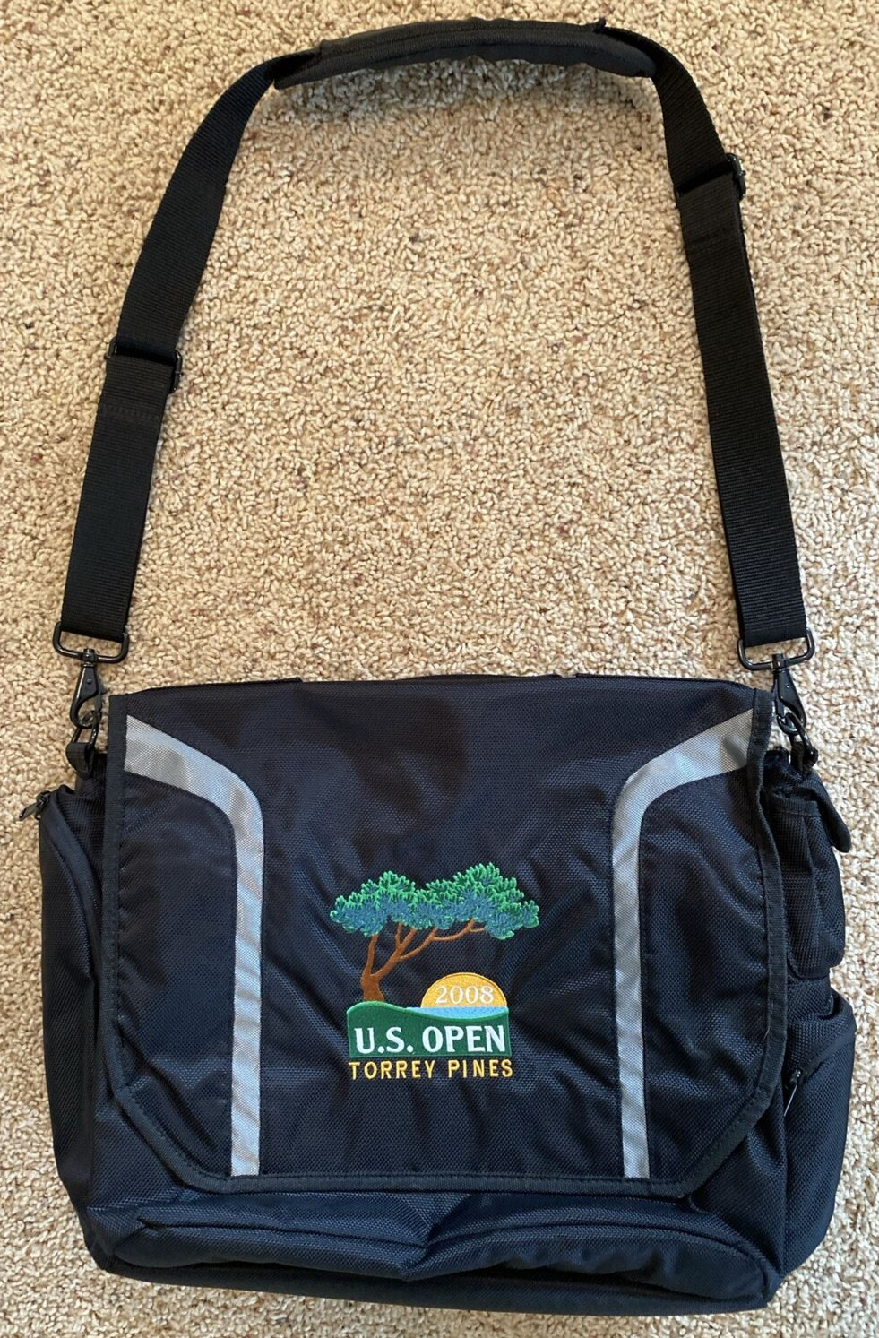 Ping Golf Laptop Briefcase Travel Business Messenger Bag US Open Torrey Pines 08