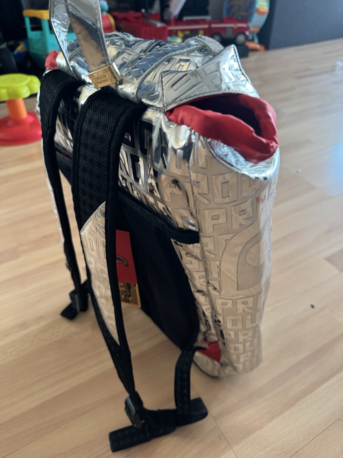 SPRAYGROUND- LIMITED EDITION- FUTURE TITAN METALLIC HILLS BACKPACK
