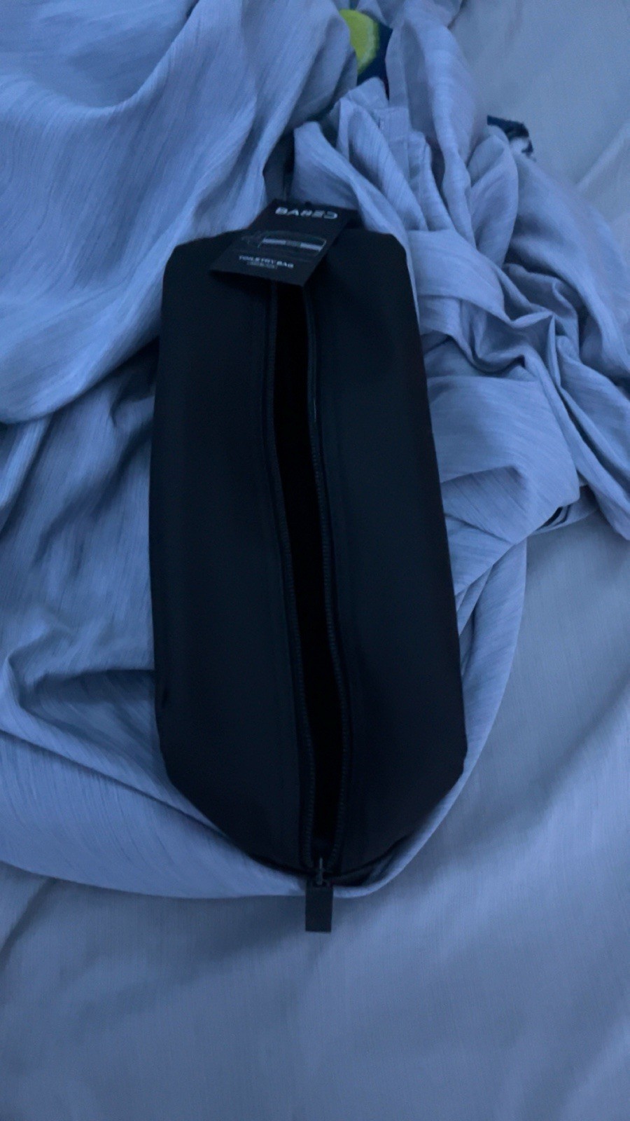 BASED Black Toiletry Bag