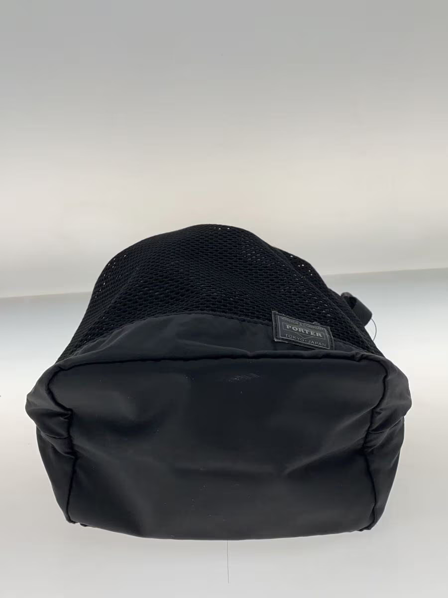 PORTER SCREEN Drawstring Bag Pouch Nylon Black