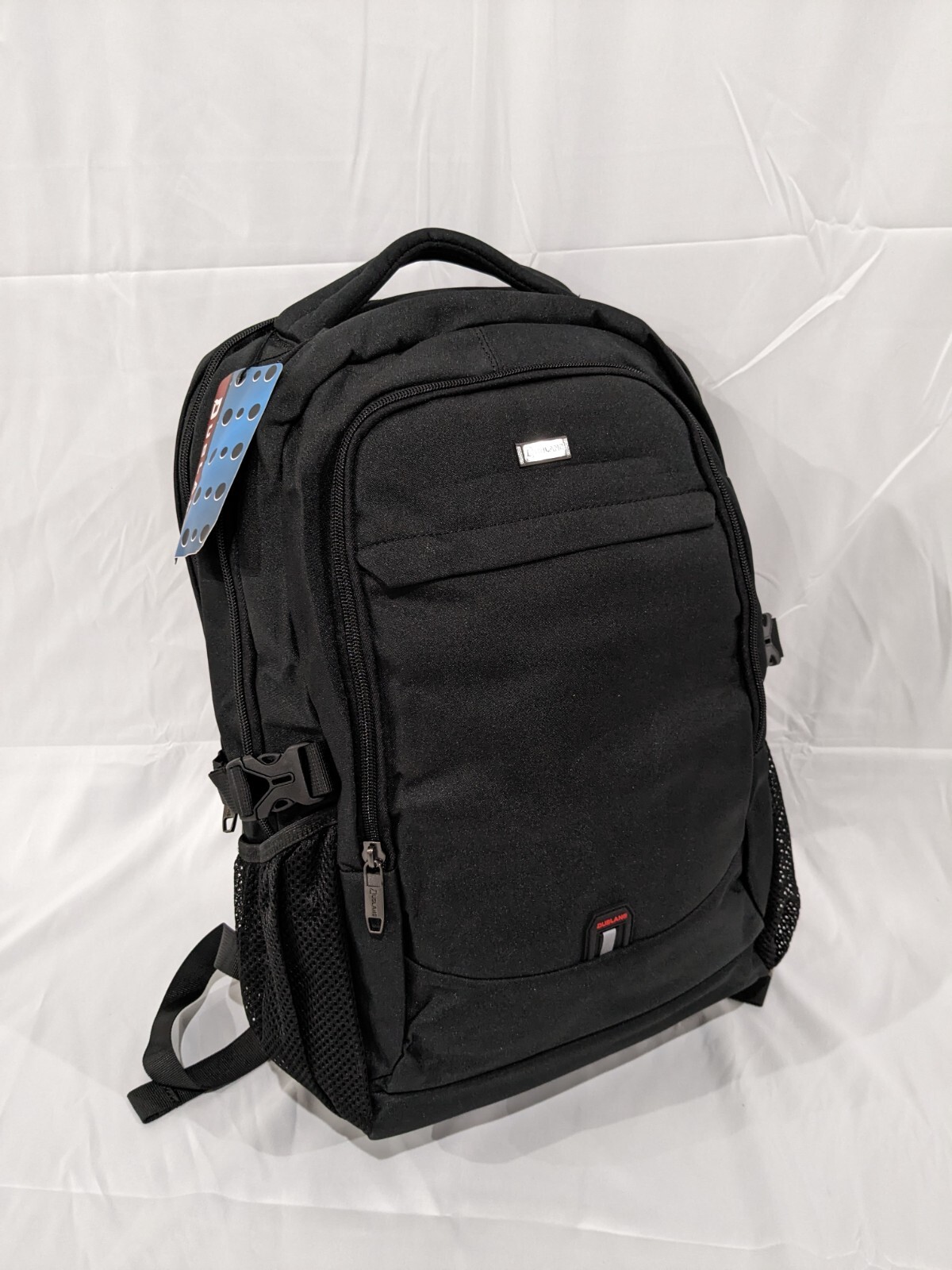 DUSLANG Backpack for 17 Inch Laptop, USB Port, Anti Theft, for College Black