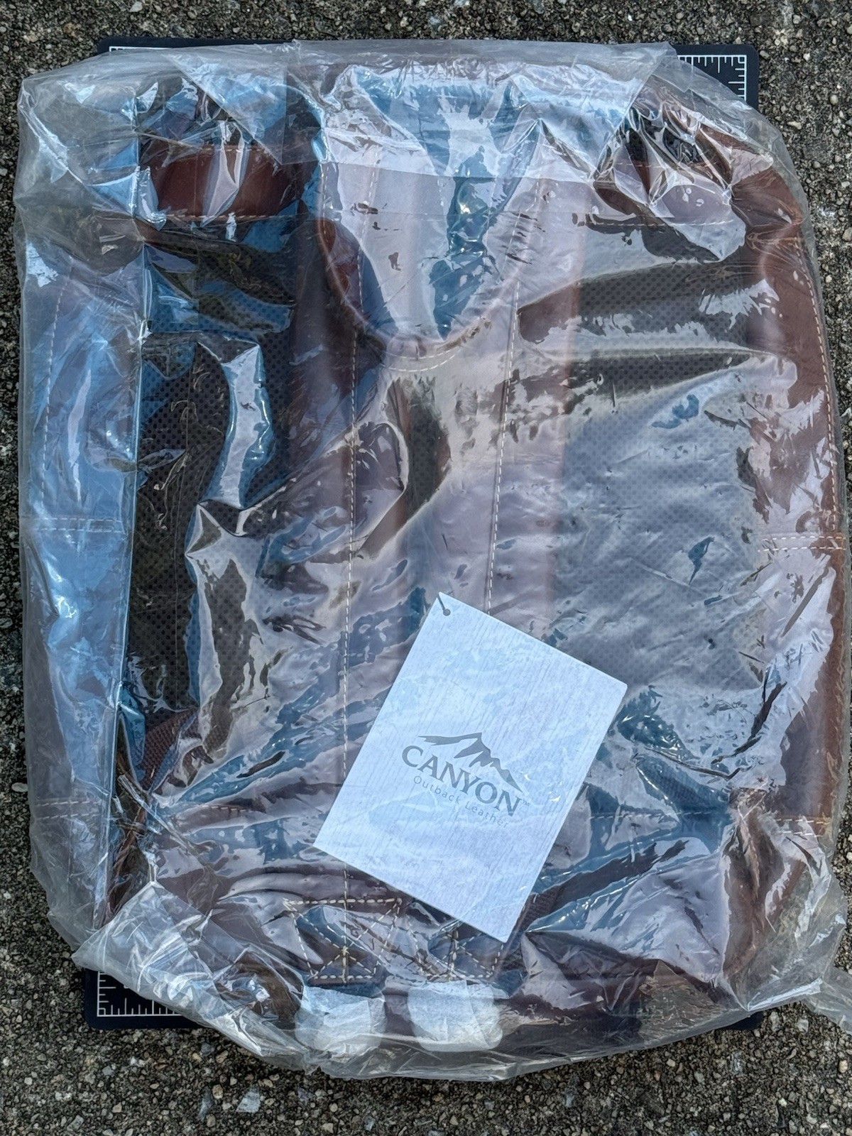 🔥Canyon Outback Brown Leather Backpack/Travel Bag CY-206 NEW